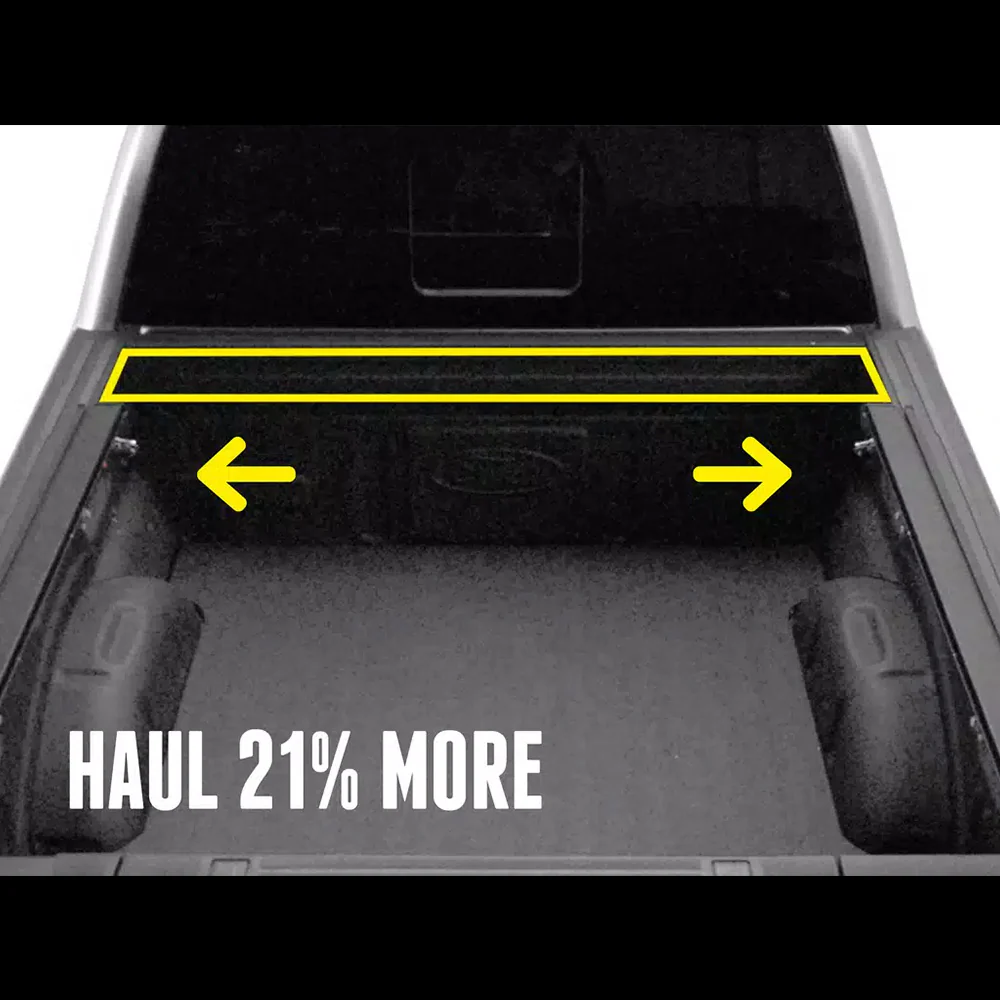 RetraxPro FRC-4000 EZ-OFF Manual Retractable Tonneau Cover w/ T-Slot Rails Tacoma (2024+) - Image 3