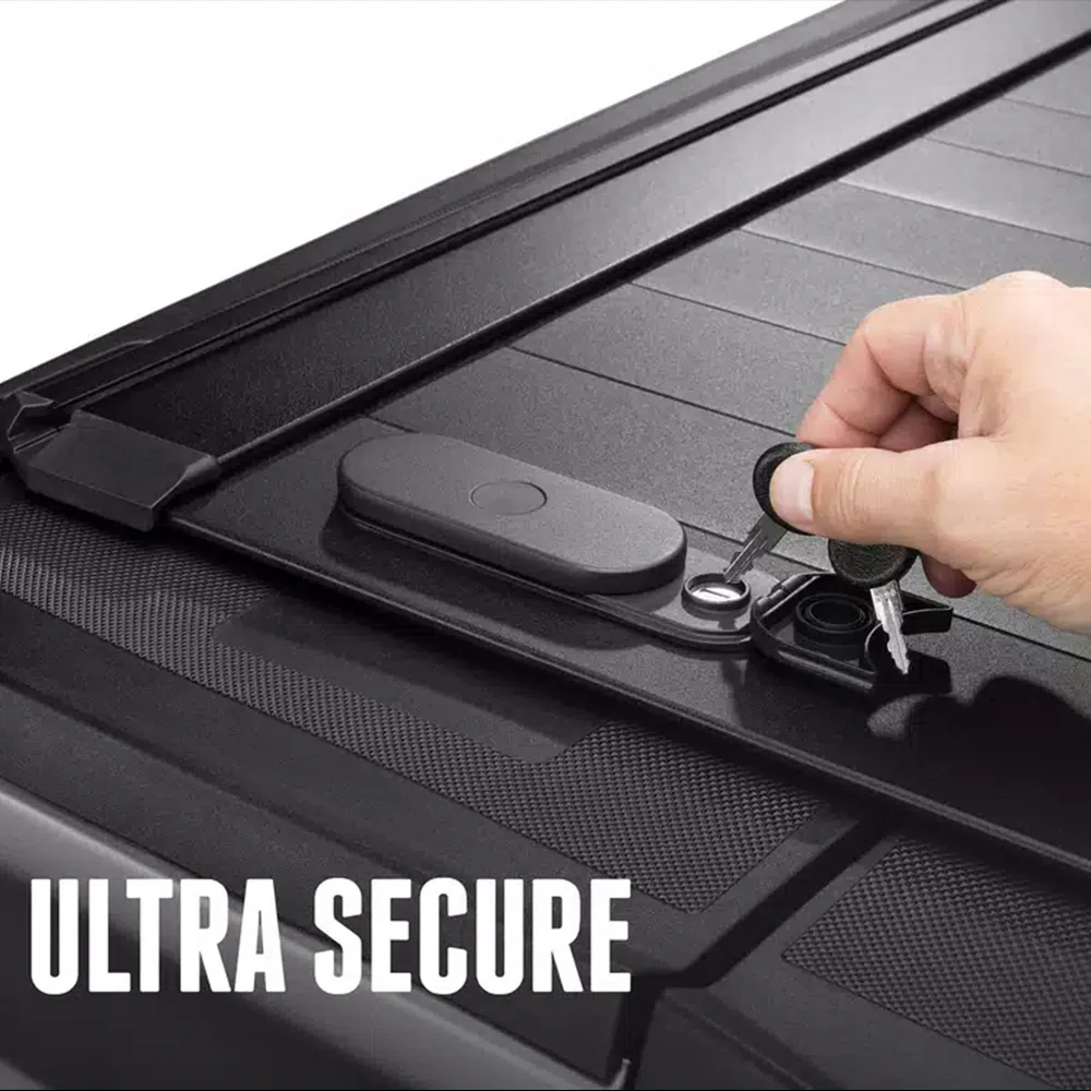RetraxPro FRC-4000 EZ-OFF Manual Retractable Tonneau Cover w/ T-Slot Rails Tacoma (2024+) - Image 7