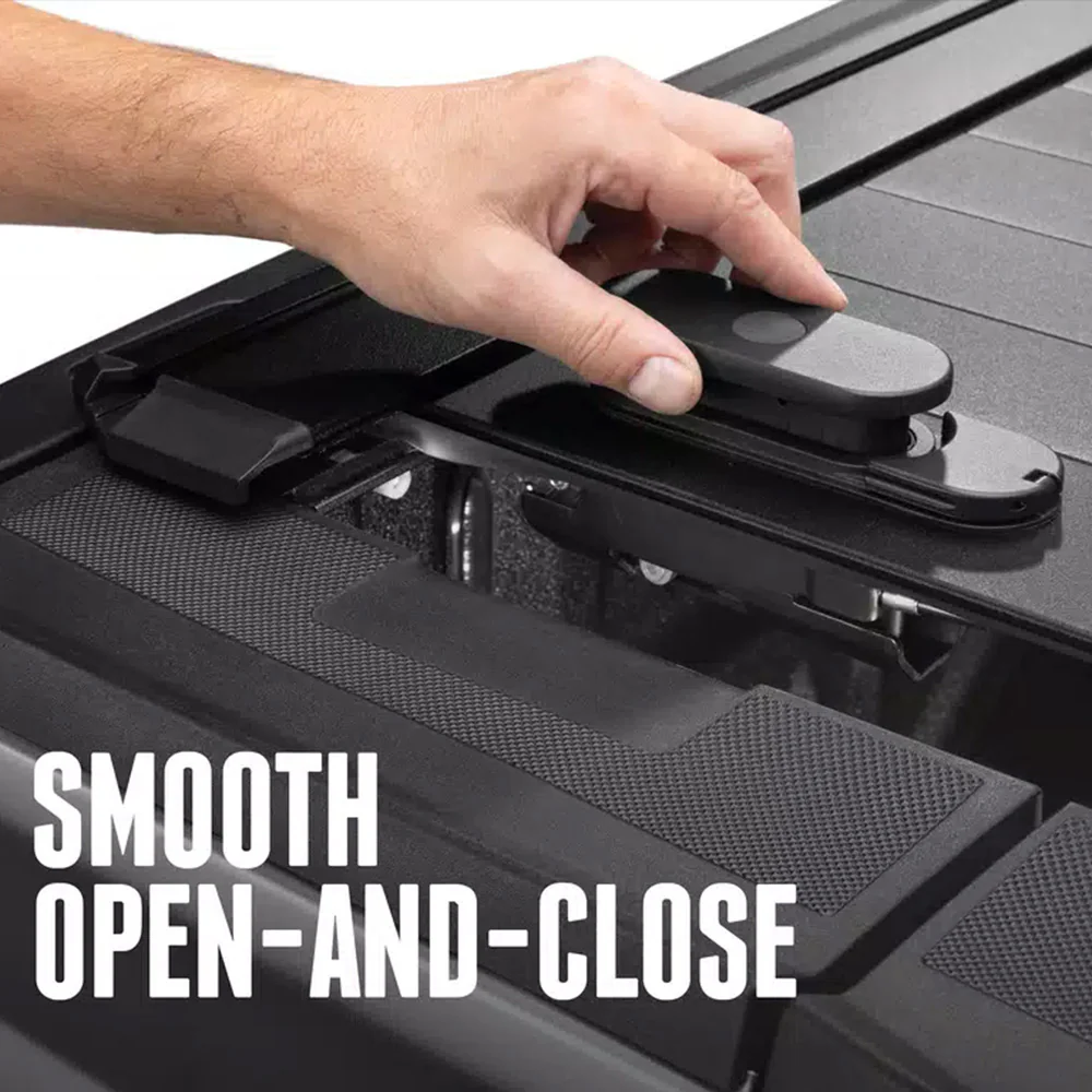 RetraxPro FRC-4000 EZ-OFF Manual Retractable Tonneau Cover w/ T-Slot Rails Tacoma (2024+) - Image 8
