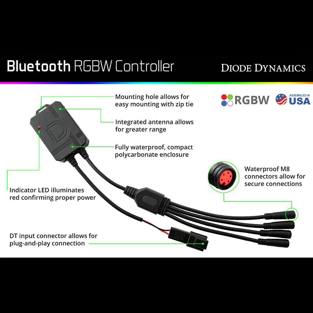 RGBW Bluetooth Controller - Image 6