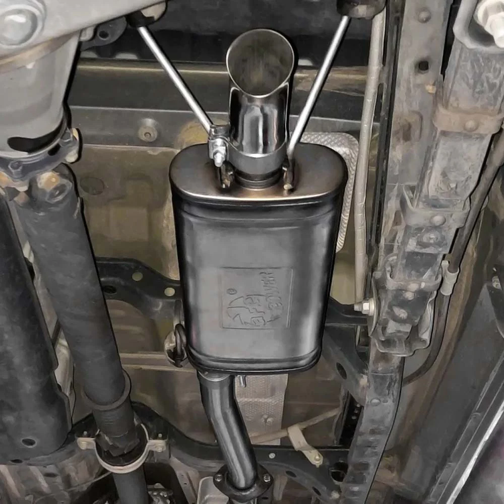 Rock Basher Mid-Cab Exit Stainless Steel Exhaust Tacoma (2016-2023) - Image 2