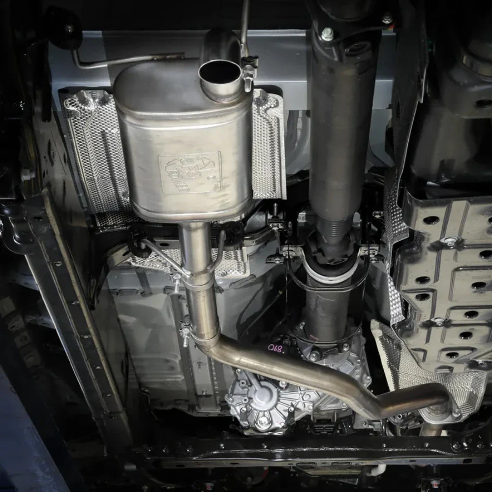 Rock Basher Steel Cat-Back Exhaust System Tacoma (2024+) - Image 4