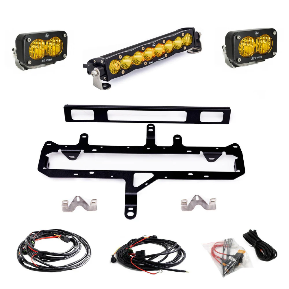 20 Inch TRD Pro & Trailhunter Grille Light Bar Kit Tacoma (2024+) - Image 3
