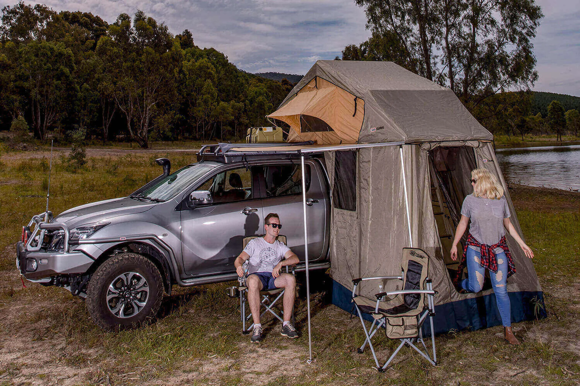Simpson III Rooftop Tent with Annex - Image 4