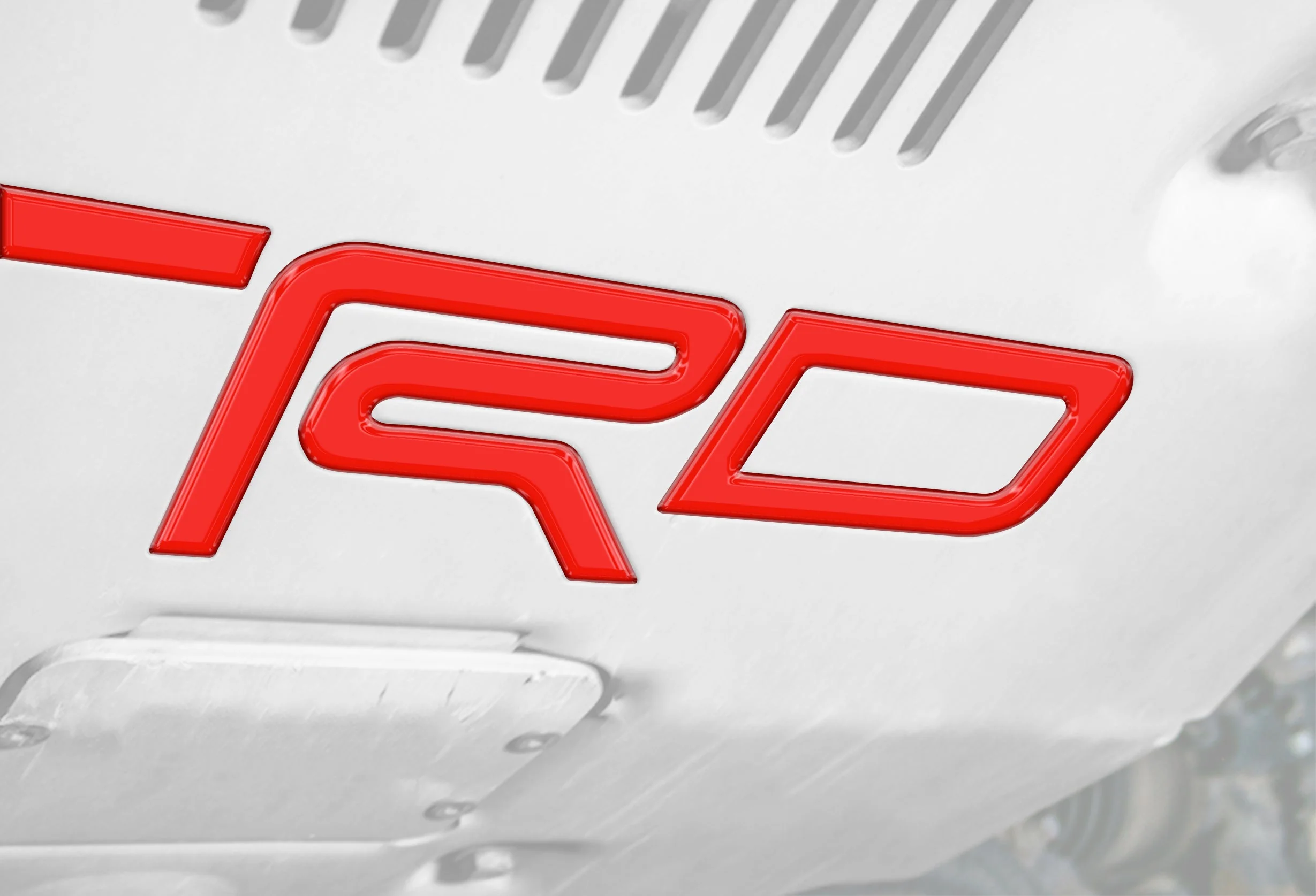 Skid Plate Letter Inserts Tacoma (2016+)