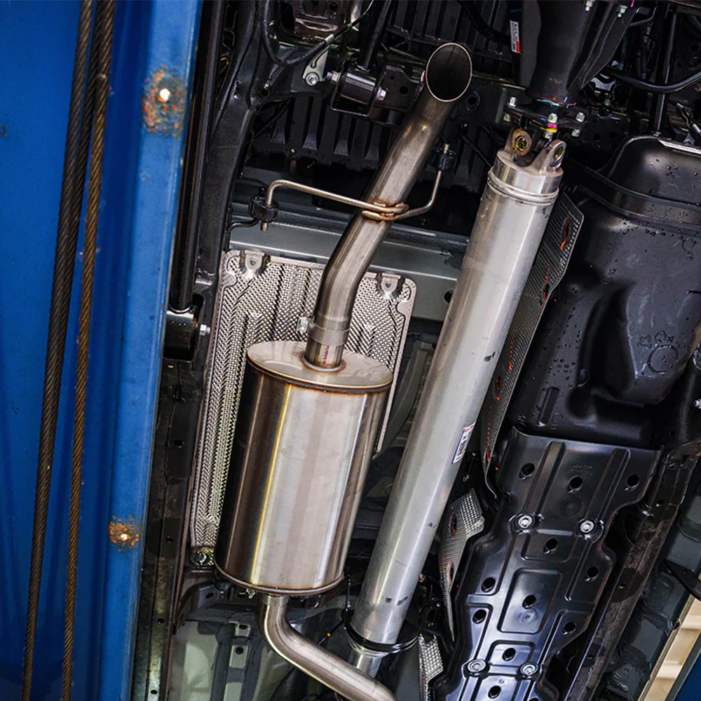 Sport Cat-Back Twin Tip Exhaust Tacoma (2024+) - Image 4