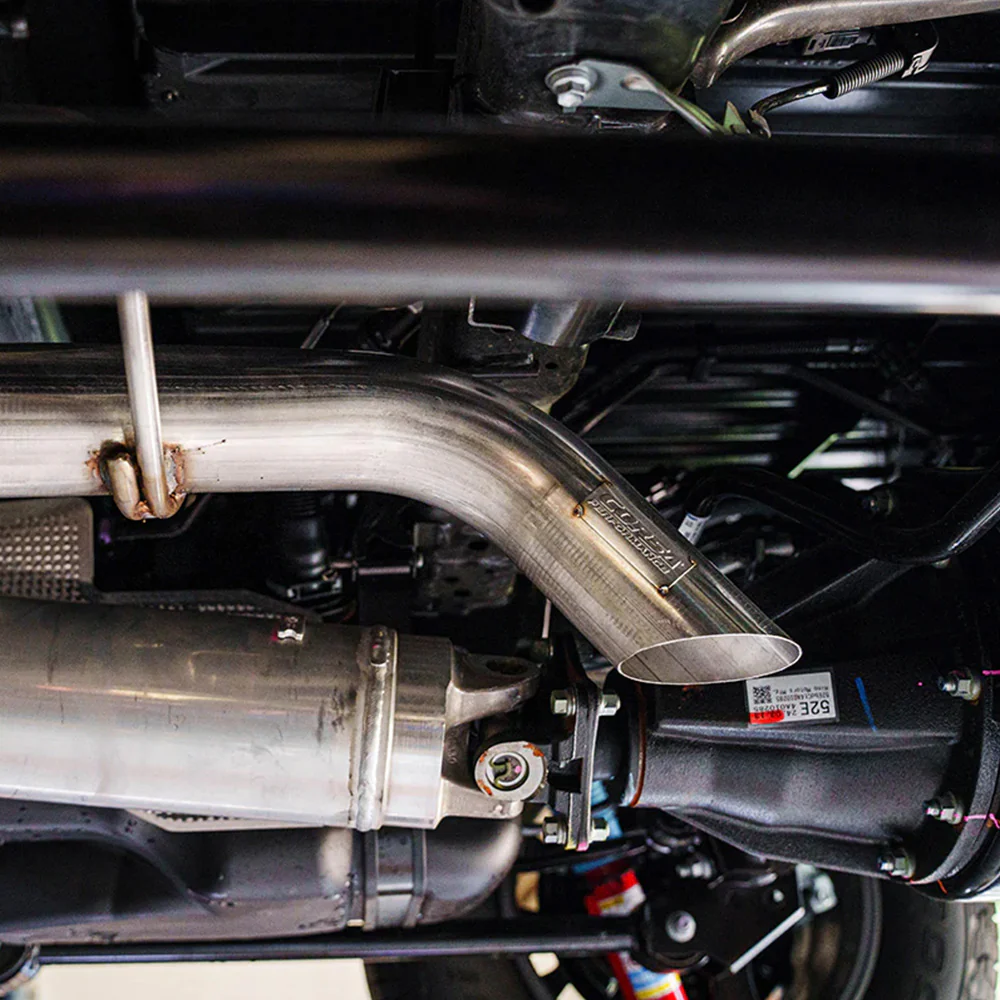 Sport Cat-Back Twin Tip Exhaust Tacoma (2024+) - Image 5