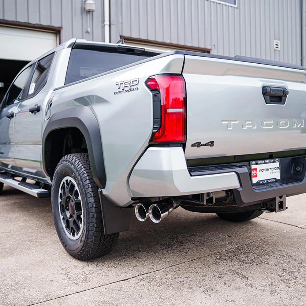 Sport Cat-Back Twin Tip Exhaust Tacoma (2024+) - Image 9