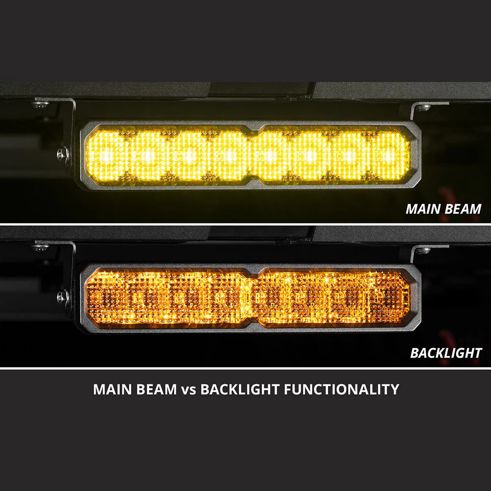 SS40 Yellow LED Light Bar - Image 2