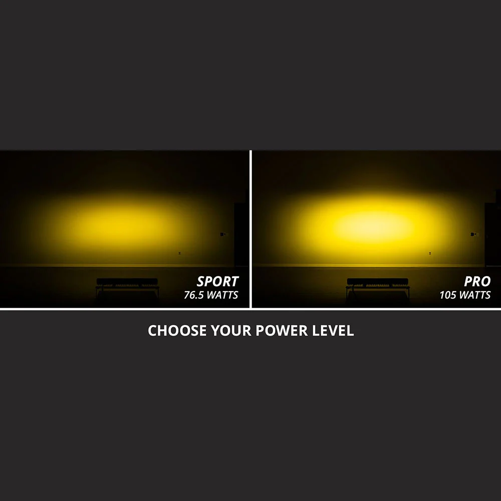 SS50 Yellow LED Light Bar - Image 4
