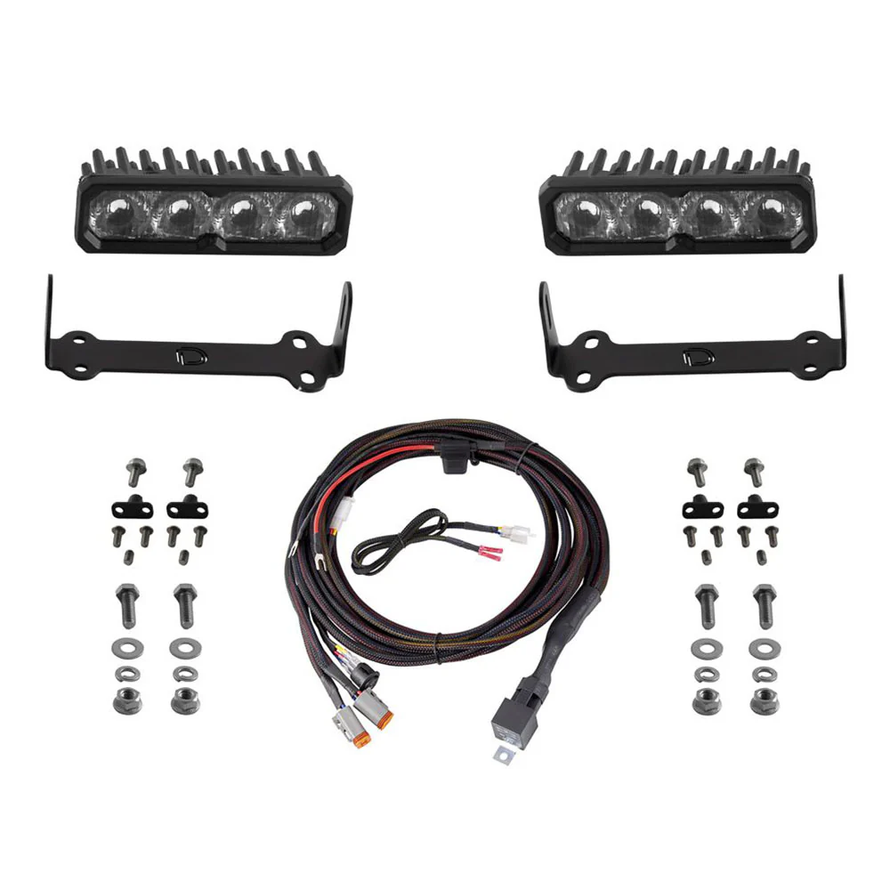 SS6 SAE/DOT LED Grille Light Bar Kit 4Runner (2014-2024) - Image 6