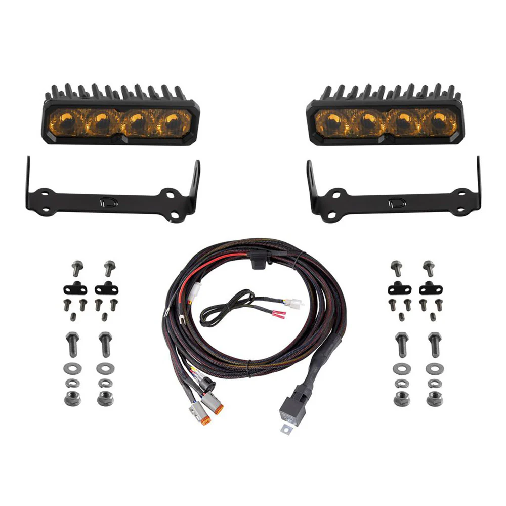 SS6 SAE/DOT LED Grille Light Bar Kit 4Runner (2014-2024) - Image 7