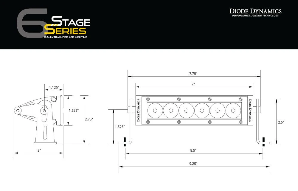 Stage Series 6" Light Bar - Image 10