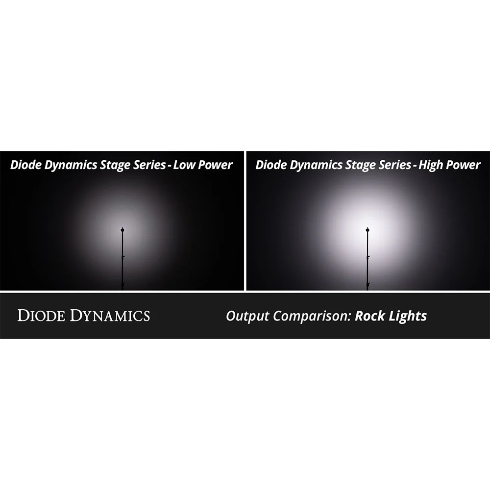 Stage Series LED Rock Light Kit Single-color & RGBW (8-Pack) - Image 9