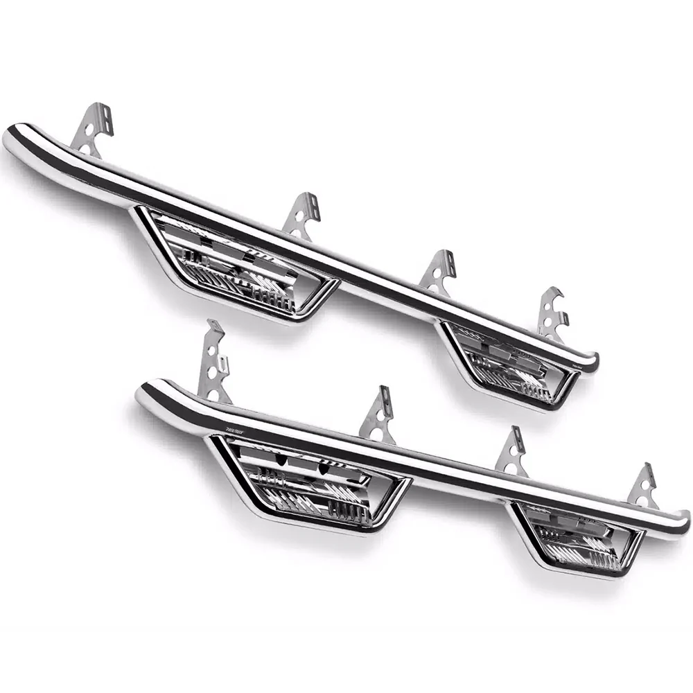 Stainless Steel Cab Length Podium Steps Tacoma (2016-2023) - Image 2