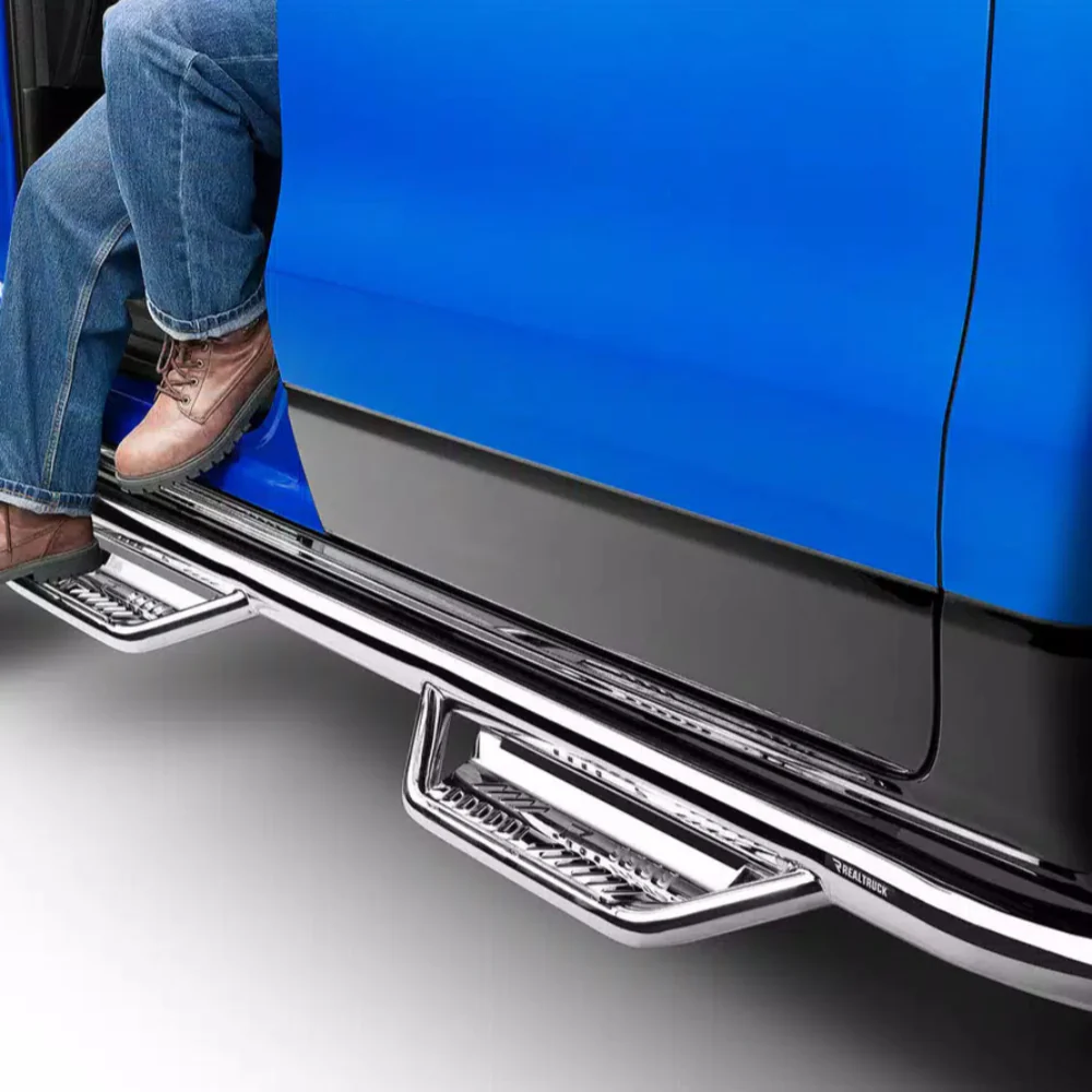 Stainless Steel Cab Length Podium Steps Tacoma (2016-2023) - Image 9
