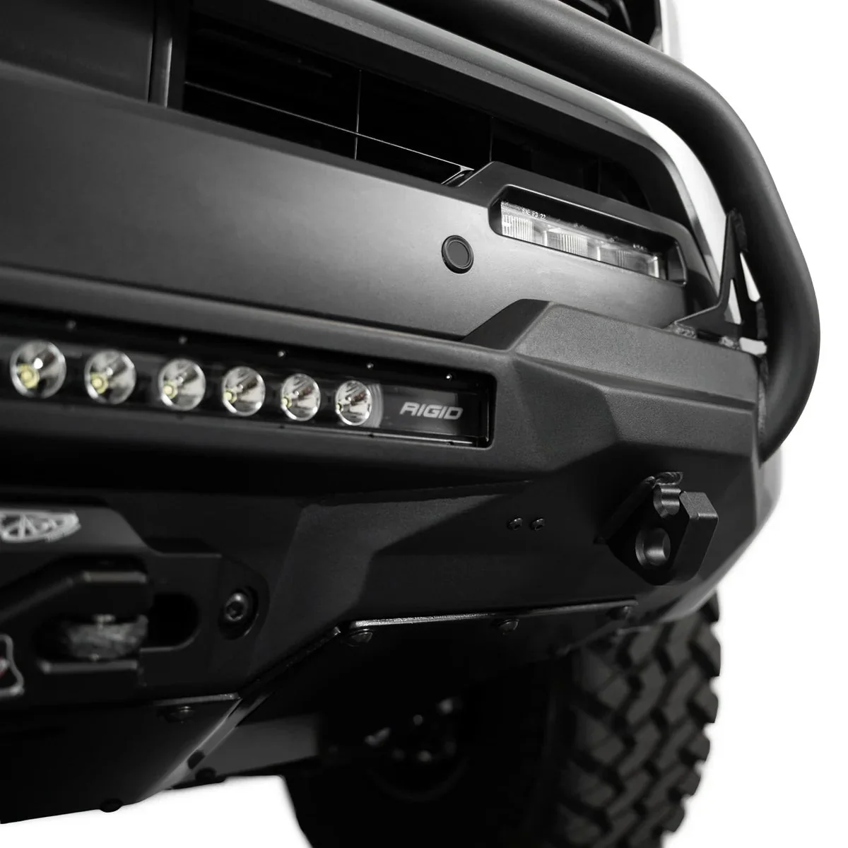 Stealth Center Mount Winch Front with Top Hoop Bumper Tacoma (2024+) - Image 13