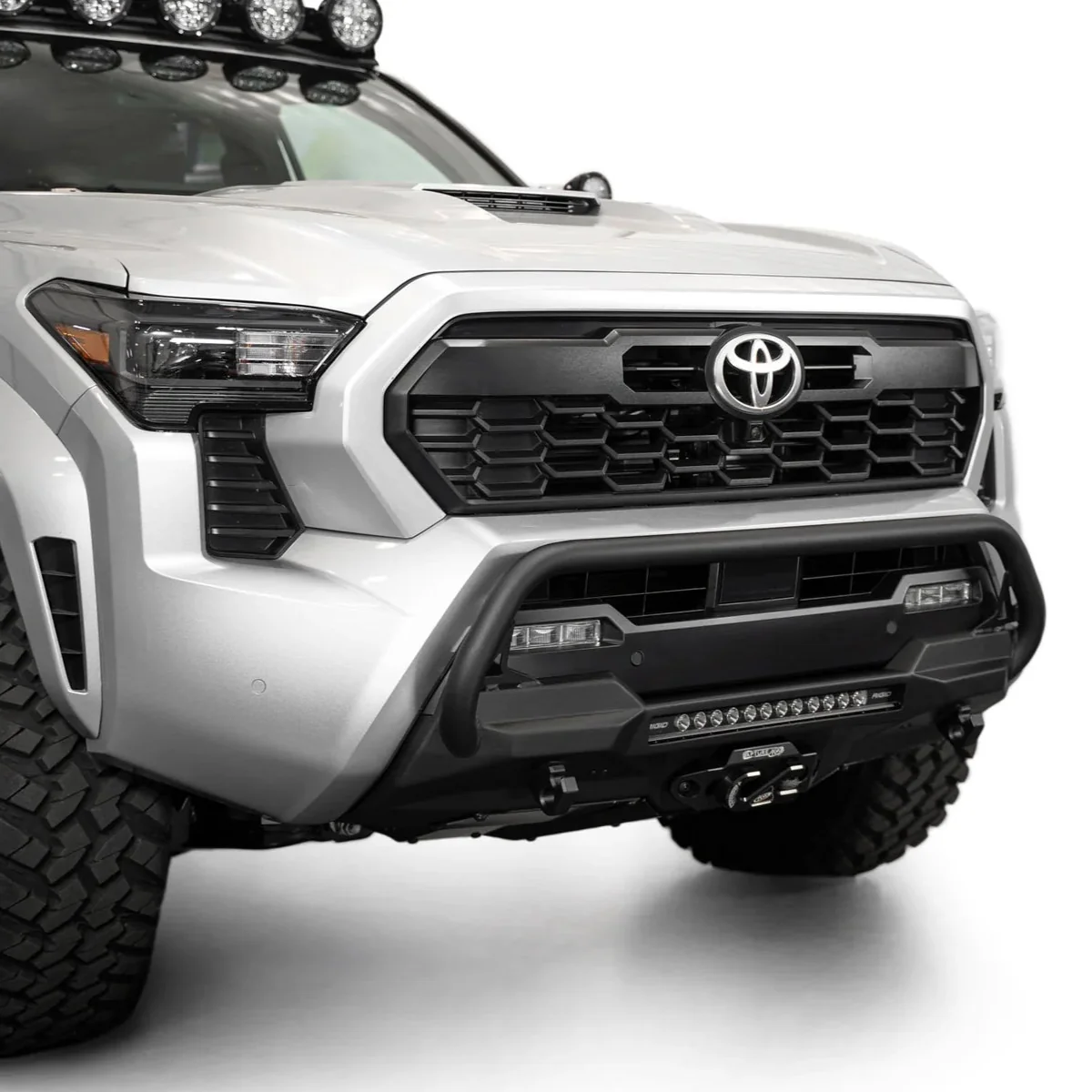 Stealth Center Mount Winch Front with Top Hoop Bumper Tacoma (2024+) - Image 6