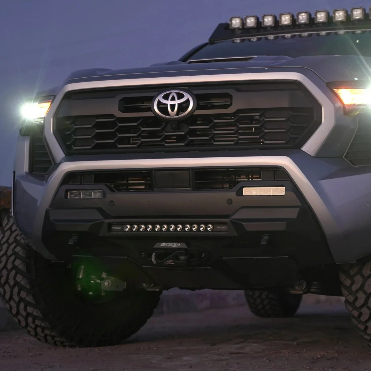 Stealth Center Mount Winch Front Bumper Tacoma (2024+) - Image 7