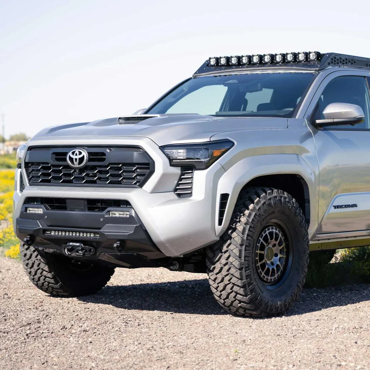 Stealth Center Mount Winch Front Bumper Tacoma (2024+) - Image 8