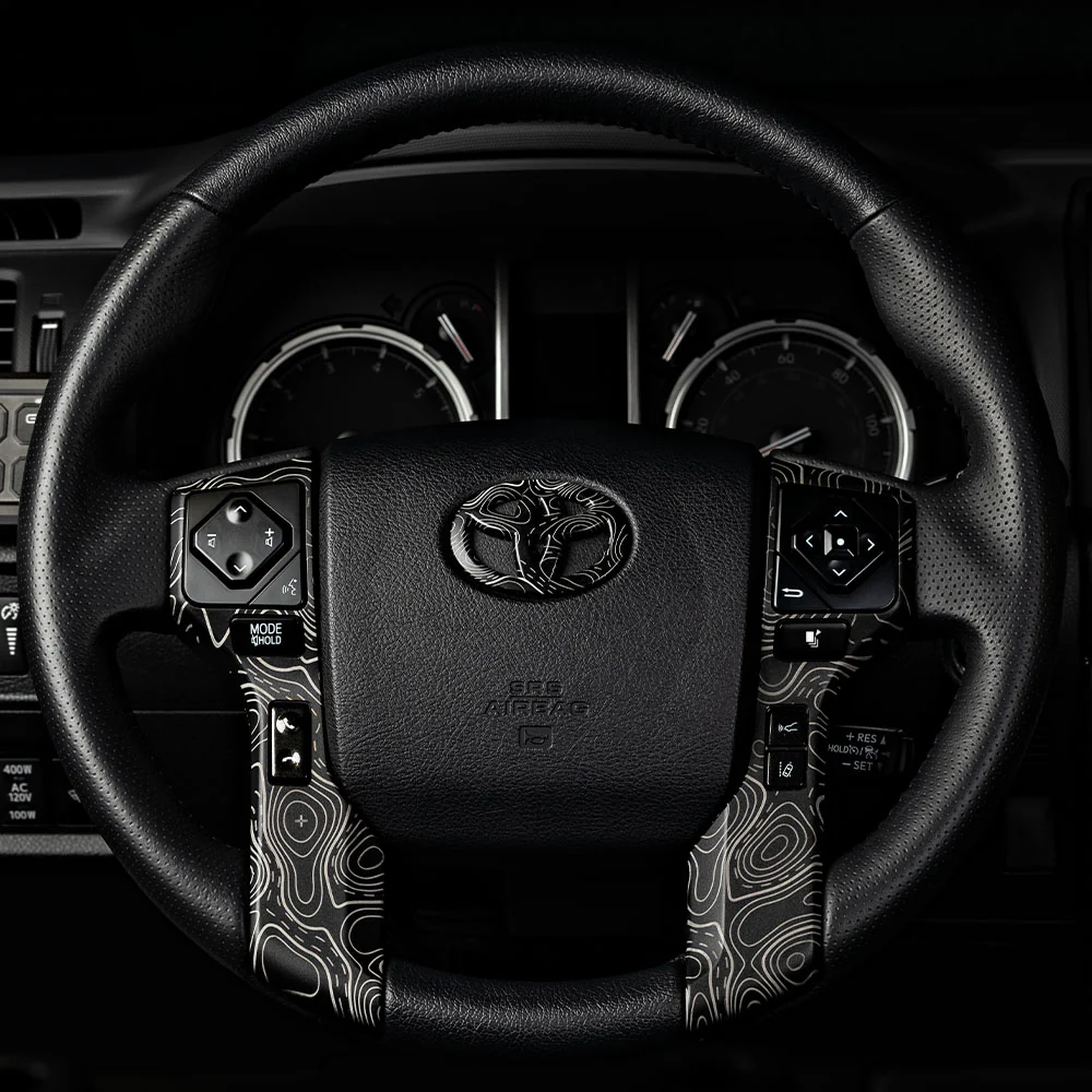 Steering Wheel Blackout Surround 4Runner (2014-2024) & Tacoma (2016-2023) & Tundra (2014-2021) - Image 3