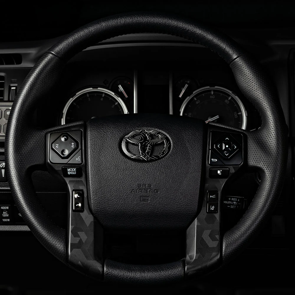 Steering Wheel Blackout Surround 4Runner (2014-2024) & Tacoma (2016-2023) & Tundra (2014-2021) - Image 4