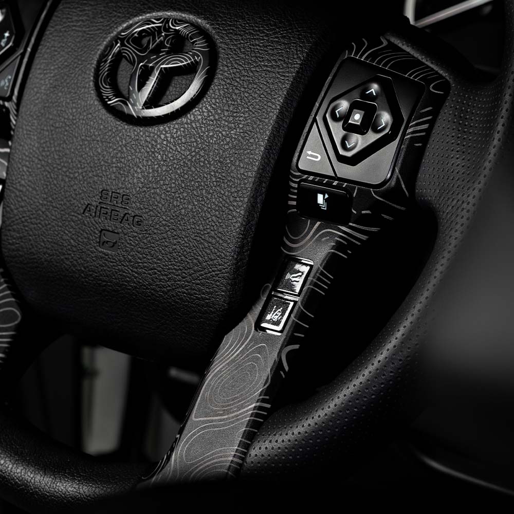 Steering Wheel Blackout Surround 4Runner (2014-2024) & Tacoma (2016-2023) & Tundra (2014-2021) - Image 7