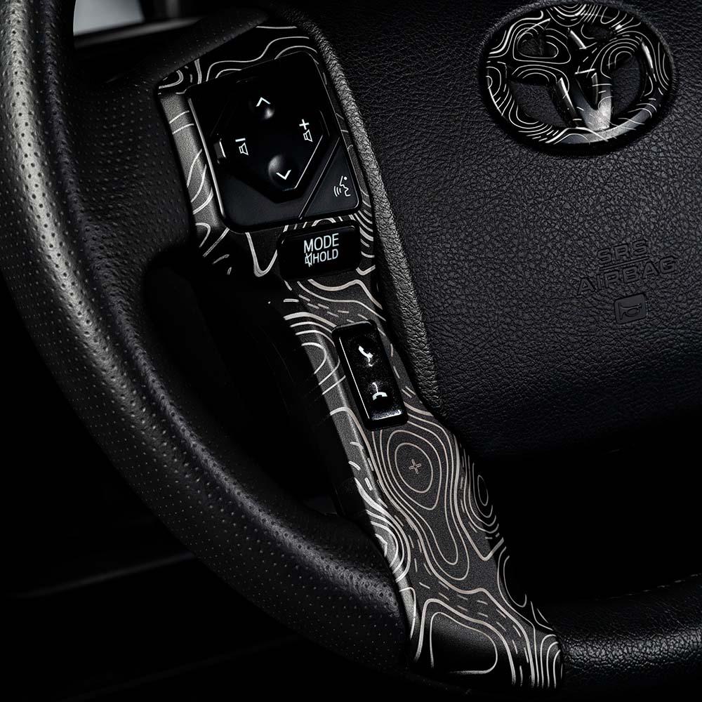 Steering Wheel Blackout Surround 4Runner (2014-2024) & Tacoma (2016-2023) & Tundra (2014-2021) - Image 8