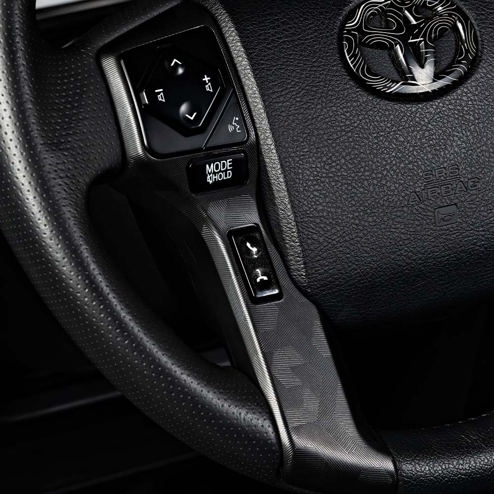 Steering Wheel Blackout Surround 4Runner (2014-2024) & Tacoma (2016-2023) & Tundra (2014-2021) - Image 9