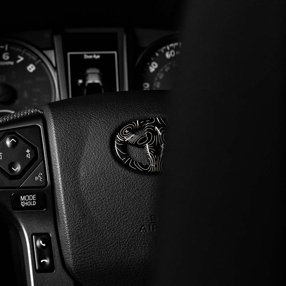 Steering Wheel Blackout Overlay 4Runner (2014-2024) & Tacoma (2016-2023) - Image 3