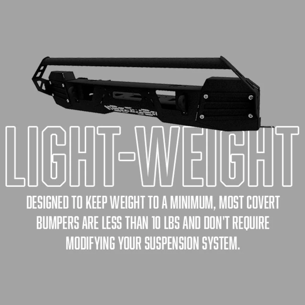 Super Stock Covert Front Bumper Tacoma (2024+) - Image 6