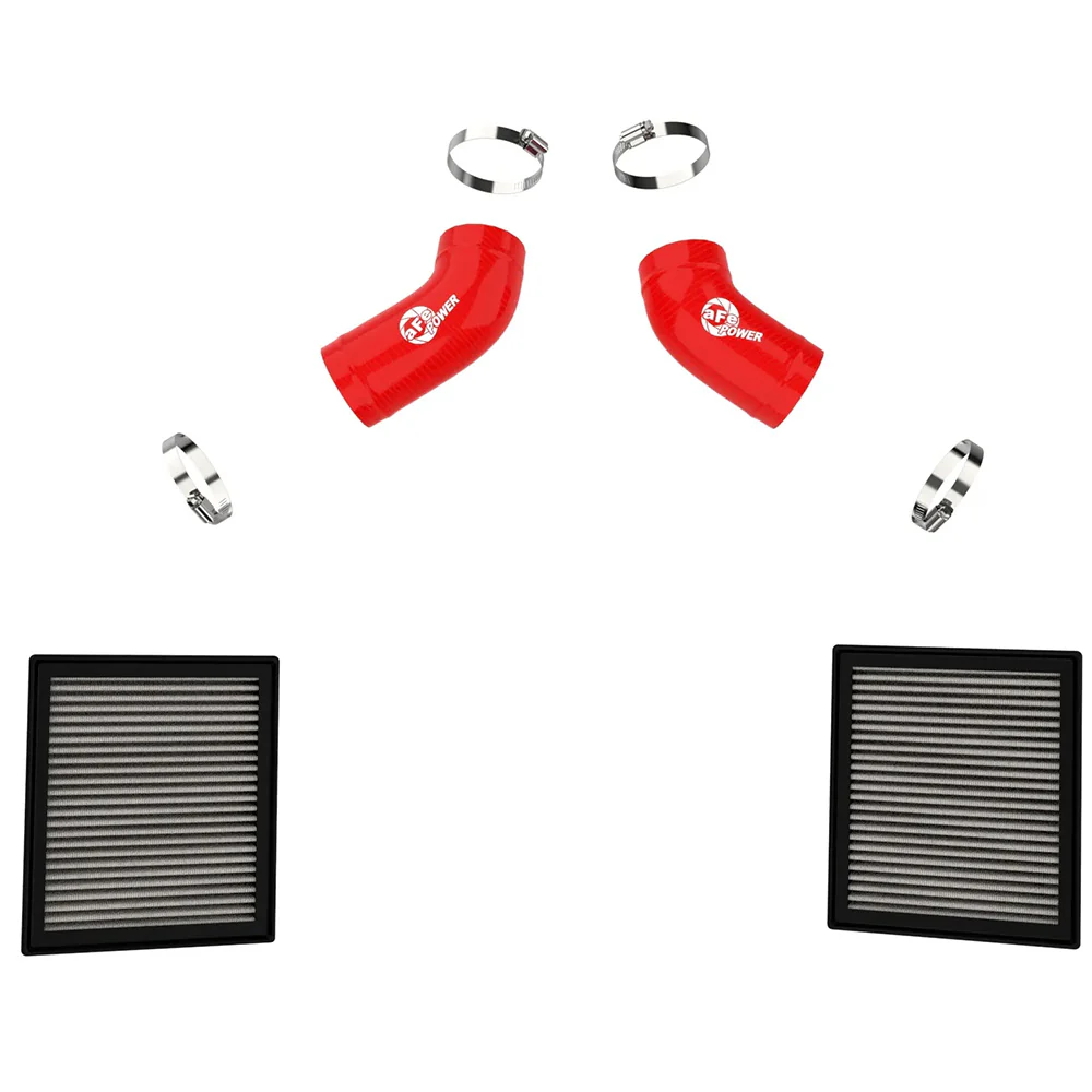 Super Stock Red Edition Induction System w/ Pro DRY S Filters Tundra (2022+) - Image 2