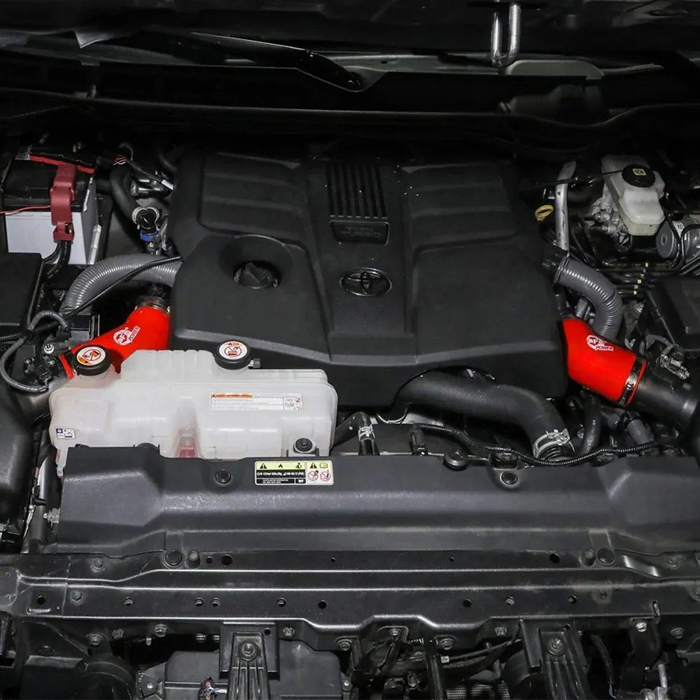 Super Stock Red Edition Induction System w/ Pro DRY S Filters Tundra (2022+) / Sequoia (2023+) - Image 3