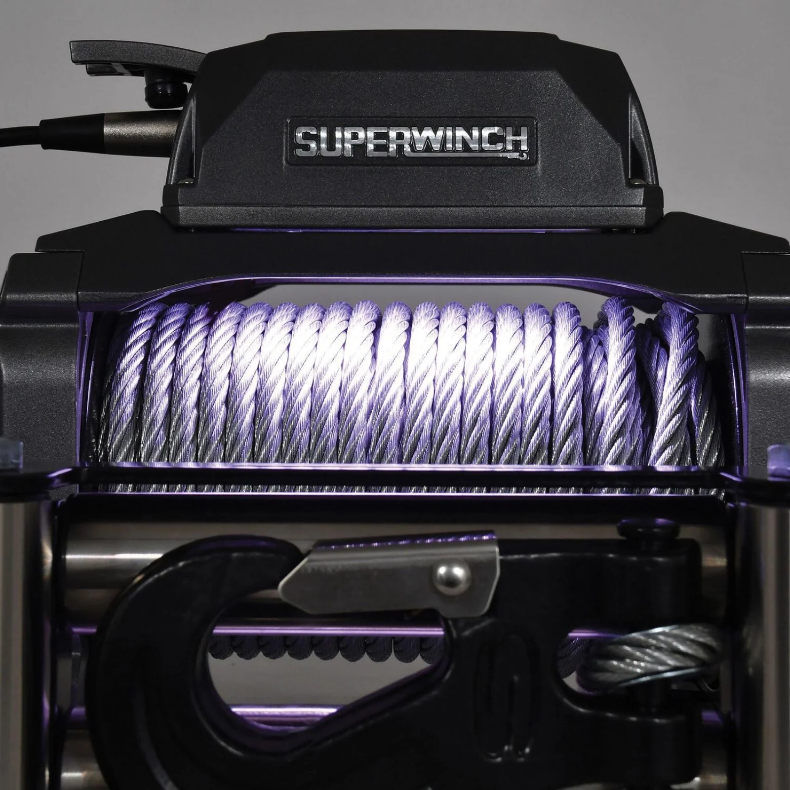 SX12 12V DC 12,000lb Steel Wire Rope Winch - Image 9