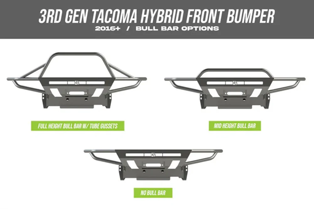 Overland Front Bumper Tacoma (2016-2023) - Image 4