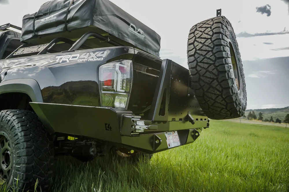 Overland Series High Clearance Rear Bumper Tacoma (2016-2023) - Image 7