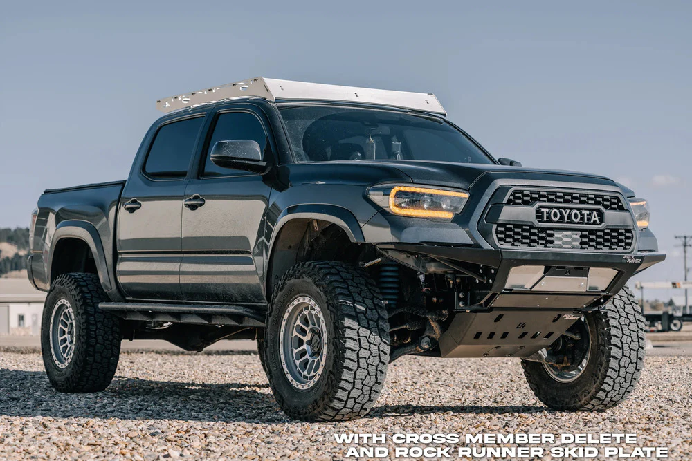 Rock Runner Front Skid Plate With Cross Member Delete Tacoma (2016-2023) - Image 5