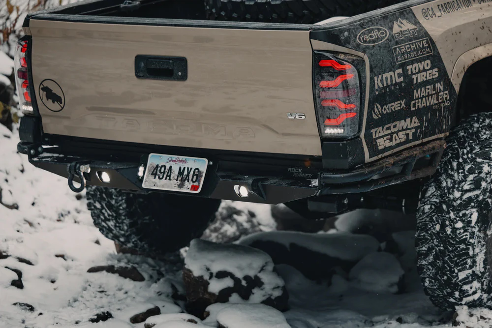 Rock Runner High Clearance Rear Bumper Tacoma (2016-2023) - Image 9