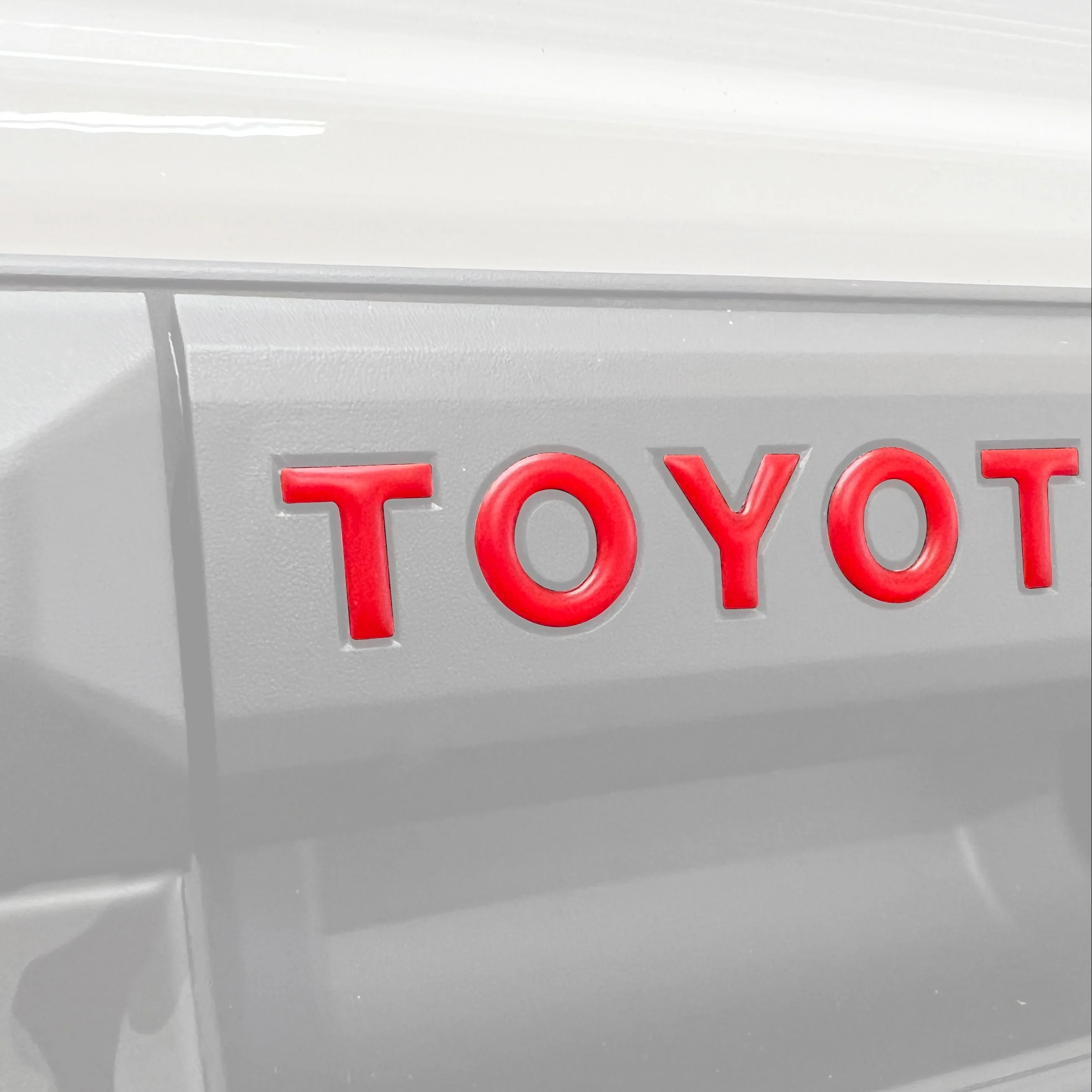 Tailgate Handle Letter Inserts Tacoma (2024+)