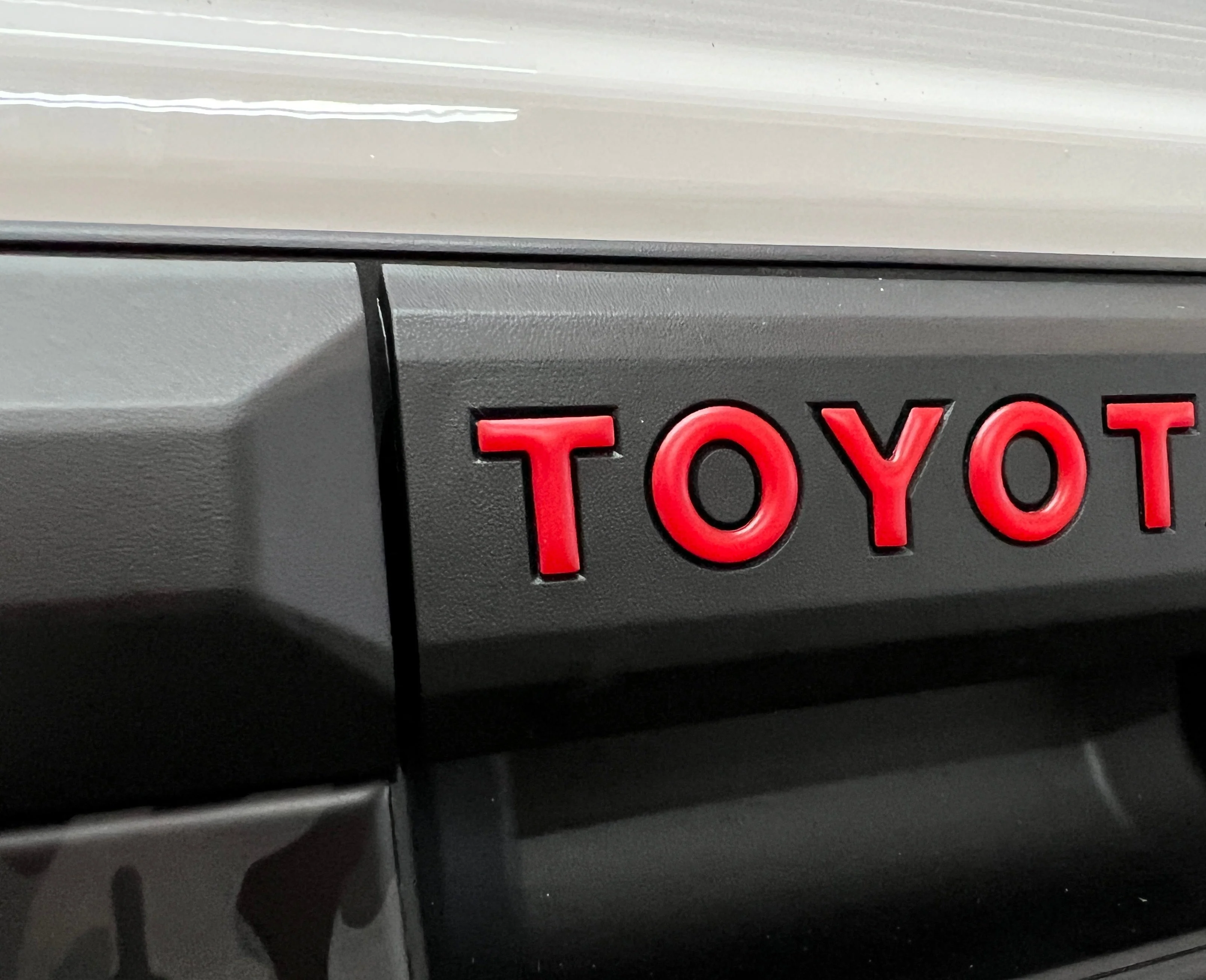 Tailgate Handle Letter Inserts Tacoma (2024+) - Image 2