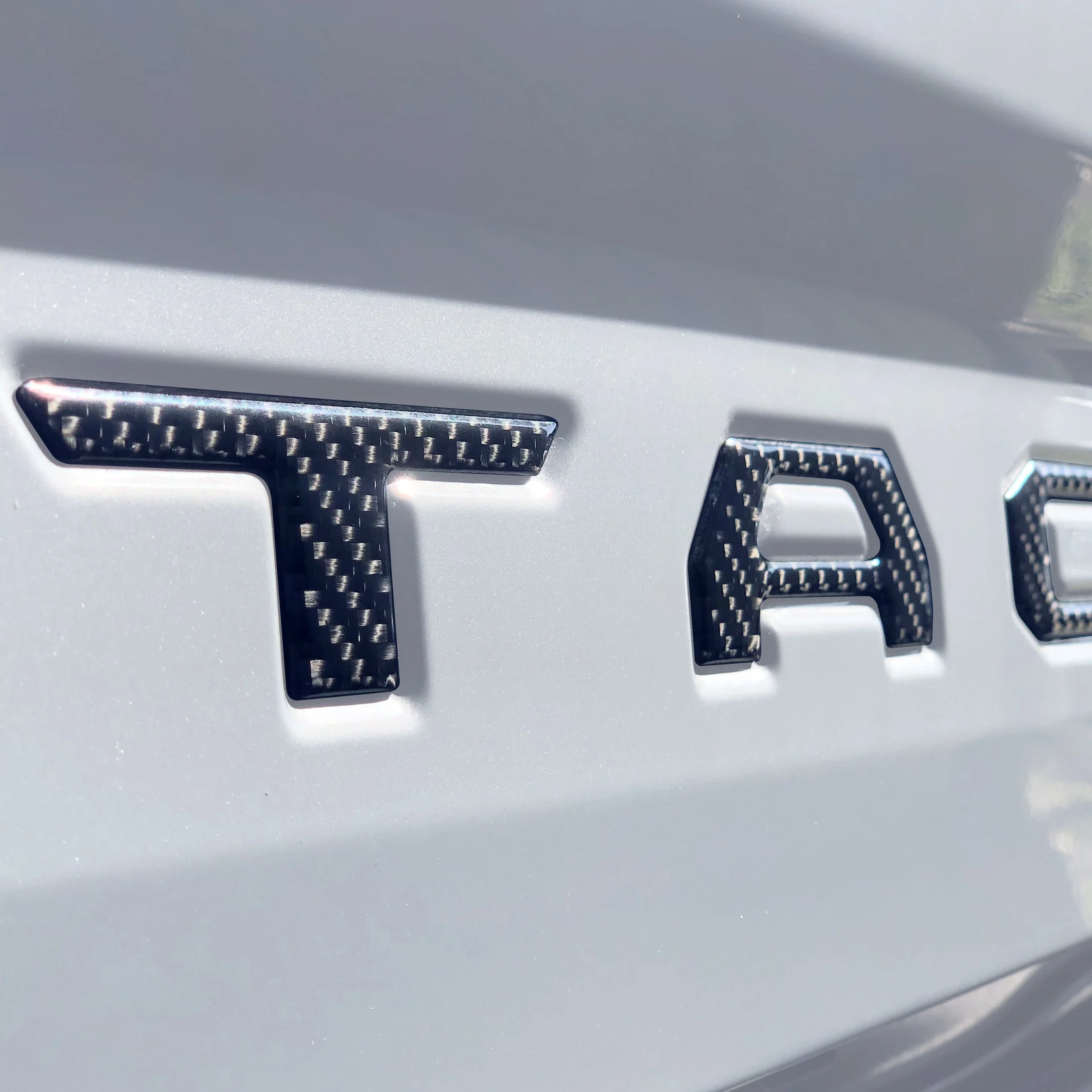 Tailgate Letter Inserts Tacoma (2016-2023)