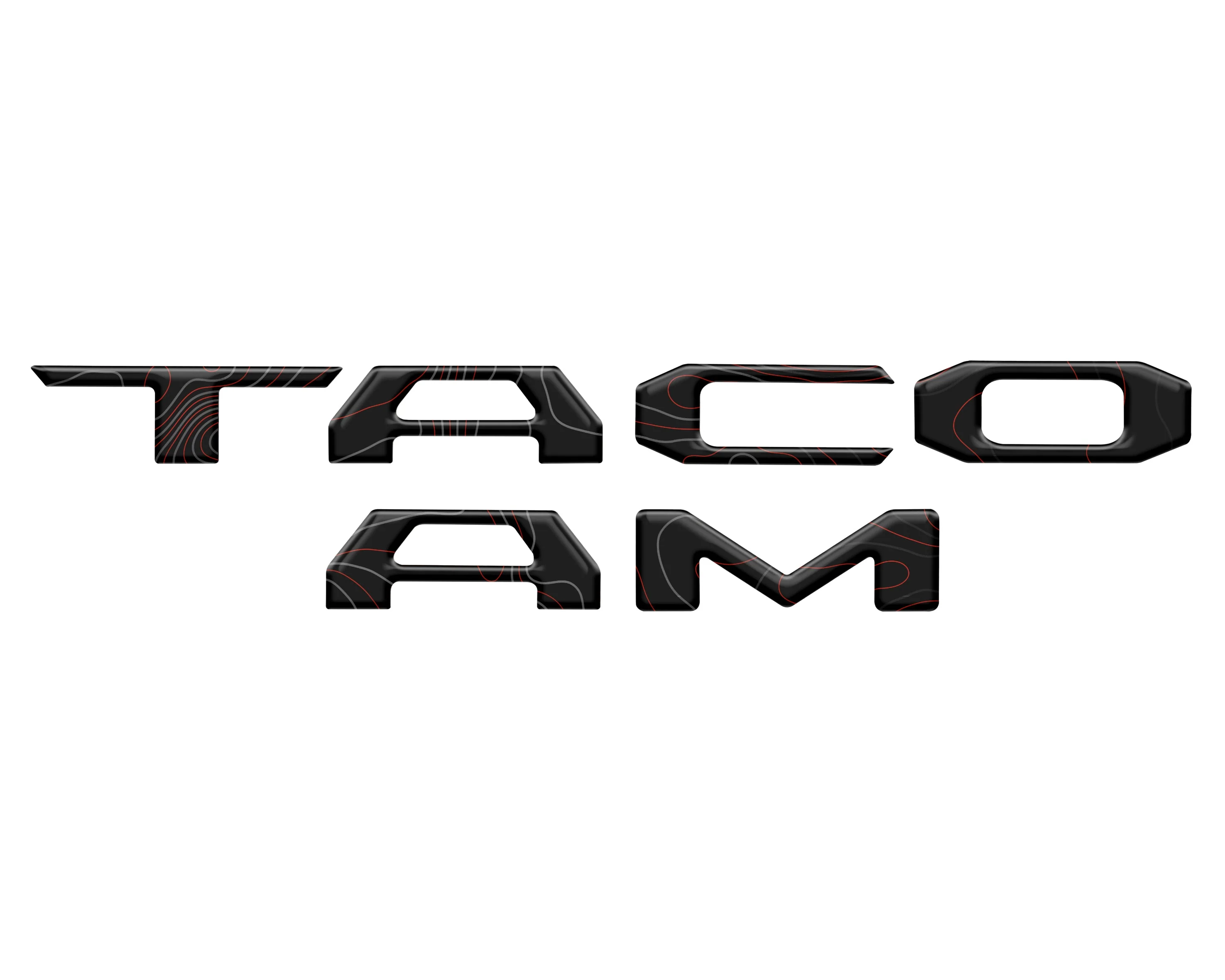 Tailgate Letter Inserts Tacoma (2016-2023) - Image 7
