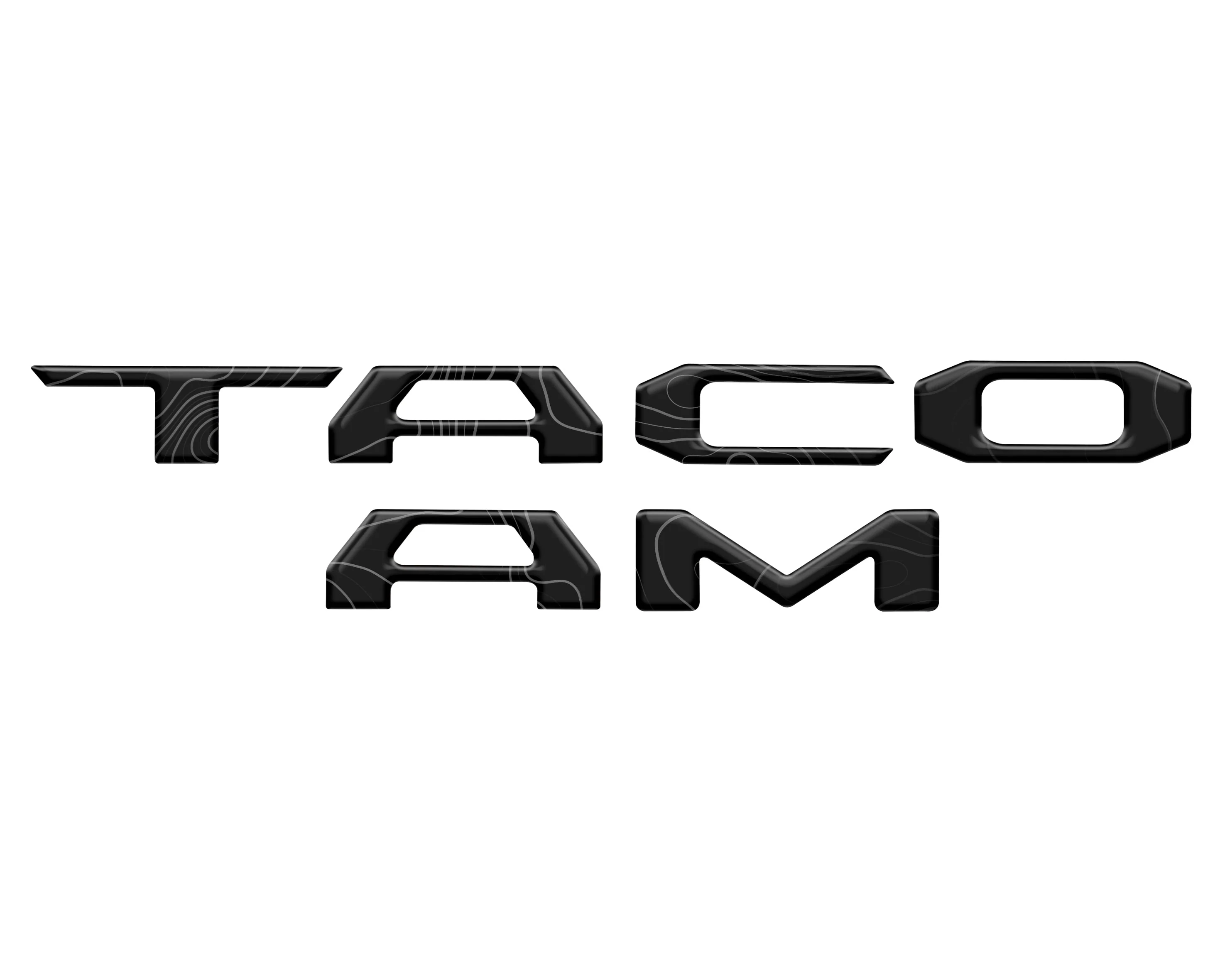 Tailgate Letter Inserts Tacoma (2016-2023) - Image 8
