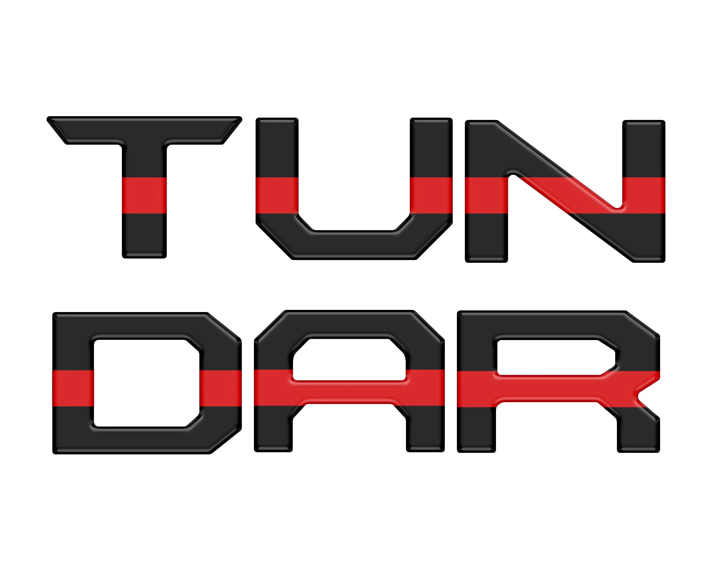 Tailgate Letter Inserts Tundra (2022+) - Image 11