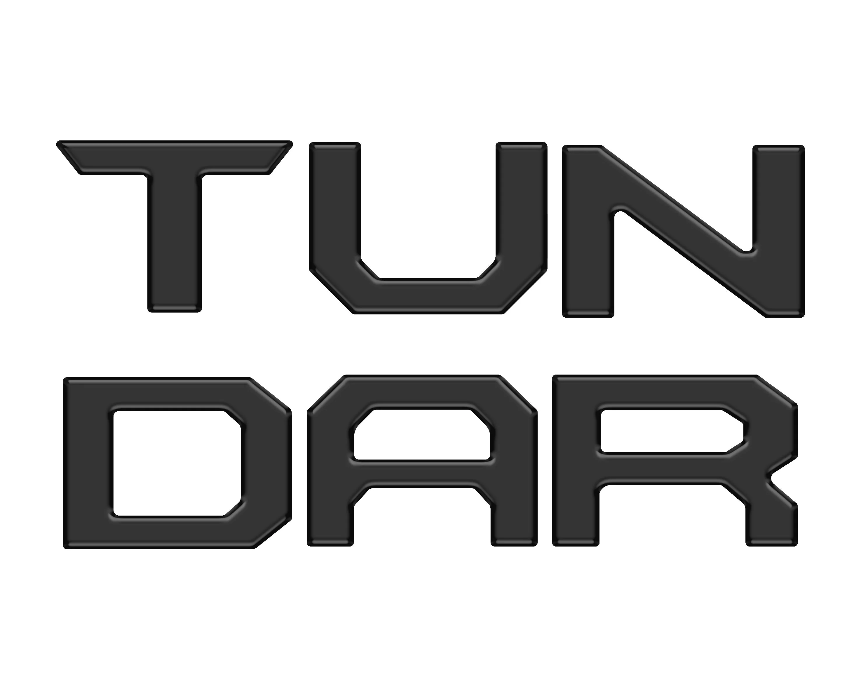 Tailgate Letter Inserts Tundra (2022+) - Image 3