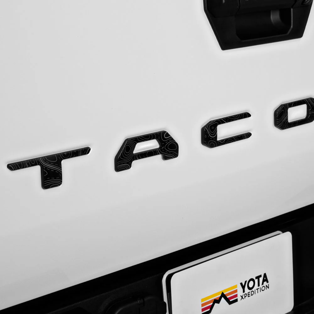 Tailgate Letter Inserts Tacoma (2024+) - Image 3