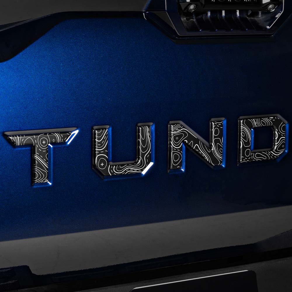 Tailgate Letter Inserts Tundra (2022+) - Image 3