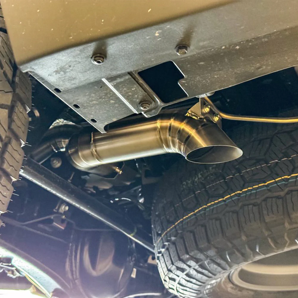 Titanium Axle Dump Exhaust Tip Land Cruiser (2024+) - Image 4