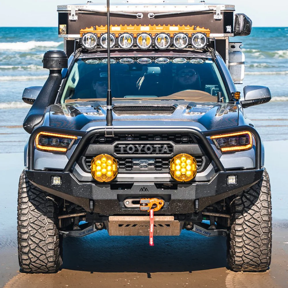 Hi-Lite Overland Front Bumper Bull Bar Tacoma (2016-2023)