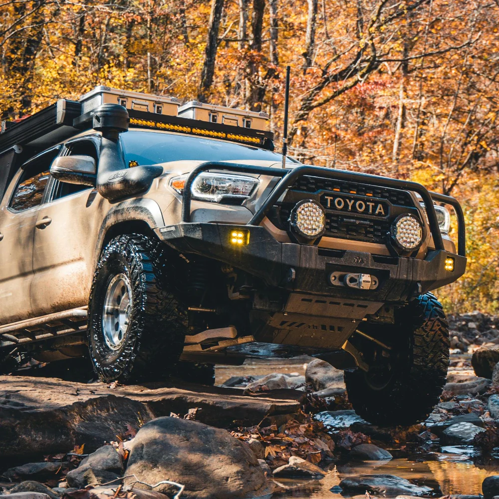 Hi-Lite Overland Front Bumper Bull Bar Tacoma (2016-2023) - Image 10